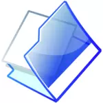 Office folder vector image