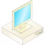 Ilustração de computador
