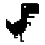 Tyrannosaurus rex pixel