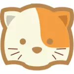 Japansk Dou Shou Qi katten vektor image
