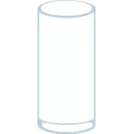 توضيح شفاف من الأواني الزجاجية