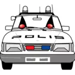 Politiet bilen