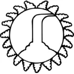 De heilige symbool van Eldath