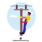 Elektrikçi işçi