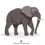 Elefantin kuvan ClipArt-kuva