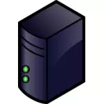 Obrázek vektorové ikony serveru barevný