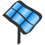 Pannello solare immagine vettoriale