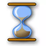 Timeglass vektorgrafikk utklipp