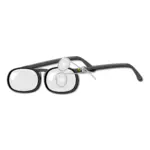 זכוכית מגדלת משקפיים
