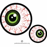 עיניים עם כלי דם