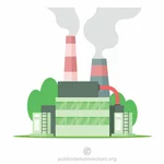 Poluição da fábrica