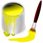 Pintura amarilla