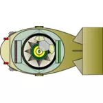 Desen de interior de un rechin electronice