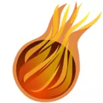 火の玉のイメージ