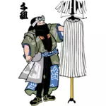 Japanese man clip art graphics