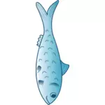 Graphiques vectoriels poisson bleu