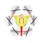 Top view drone