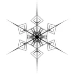 Hexagon kepingan salju