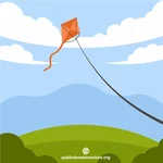 Flygande kite