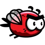 Rød insekt