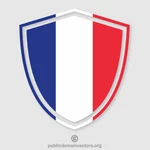 Fransk flagg crest