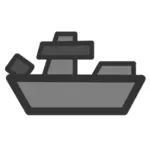 Battleship pictograma clip art