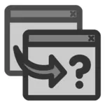 Copy folder icon clip art