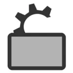 Simbol clip art ikon alat