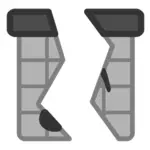 Icona dello strumento software colore grigio