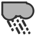 Obiekt clipart ikony pogody