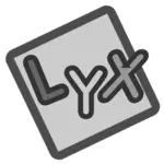 Lyx アイコン クリップ アート