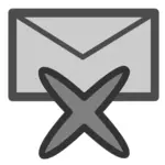 Ikona Odstranit poštu