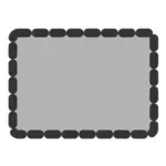 Mini rectangle icon