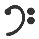 Clef ikon symbol
