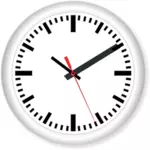 Современные настенные часы векторное изображение