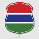 Gambiya bayraklı arması