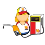Atendente de posto de gasolina