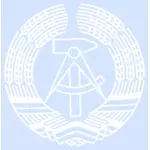 Vit och blå tyska emblem