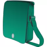 緑の男のハンドバッグ
