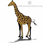 Imagine de vector girafa