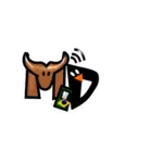 GNU a tux logo