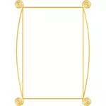 Gouden frame