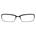 Eyeglasses in black and white