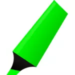 Векторный рисунок зеленый маркер