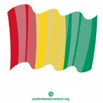 Гвинея флаг клип искусства