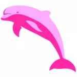 ピンクのイルカ