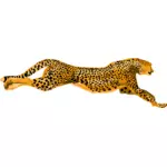 Leopardo guepardo vector de la imagen