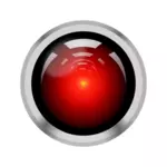 איור וקטורי של HAL9000