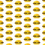 햄버거 원활한 패턴