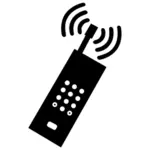 Mobiele telefoon pictogram